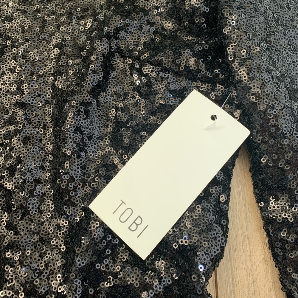 Black Sequence Dress